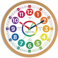Roymnie14 Inch Wall Clock for Kids Learning to Tell Time Large Analog Silent by Unknown