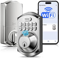 TEEHO TE012W WiFi Smart Lock, Fingerprint Door Lock by TEEHO
