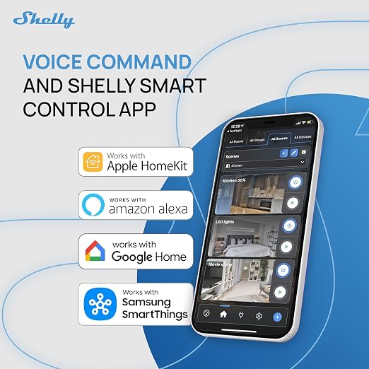 Shelly 2PM Gen4 | Wi-Fi, Zigbee & Matter 2-Channel Smart Relay Switch - Image 7