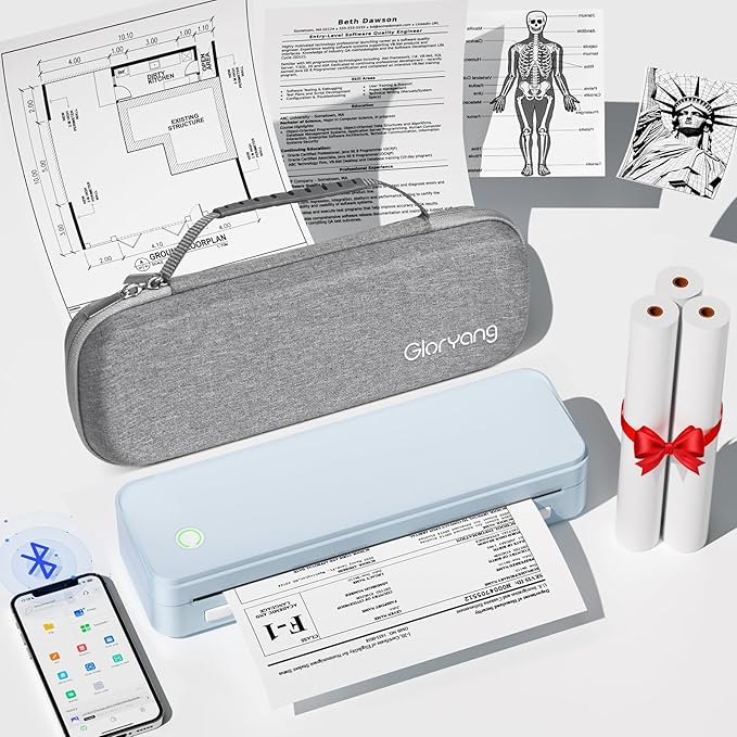 Gloryang Inkless Portable Printer by Gloryang