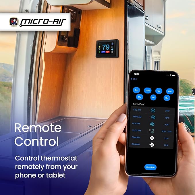 MICRO-AIR EasyTouch Digital RV Thermostat Replacement - Image 2
