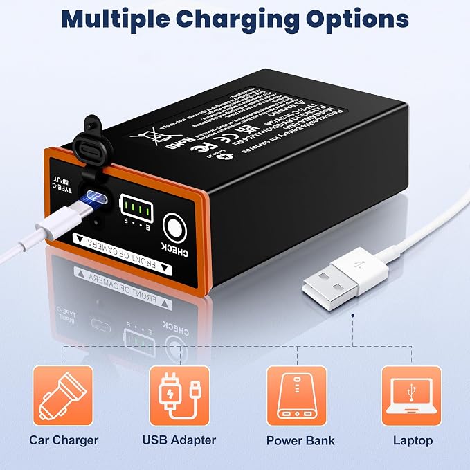 4-Pack 5000mAh Replacement Battery - Image 5
