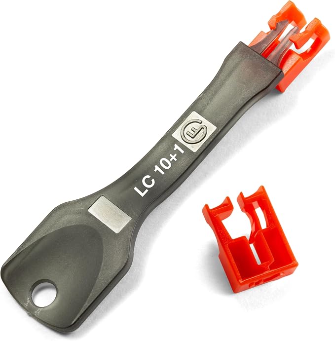 NTW NL-LCPBK10-RD Net-Lock Locking LC Port/Dust Blocker by NTW