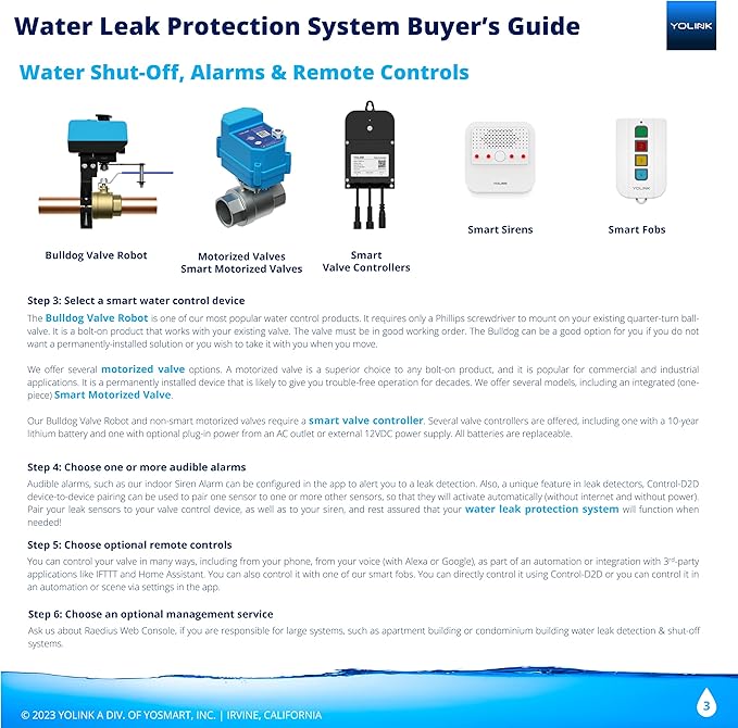 YoLink Water Leak Sensor 3, - Image 5