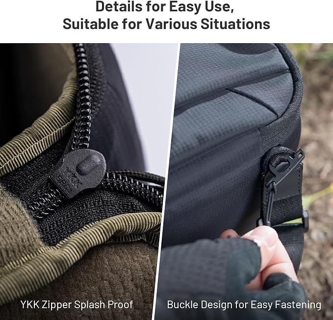 PGYTECH Small Camera Insert Bag, Waterproof Lens Pouch - Image 5
