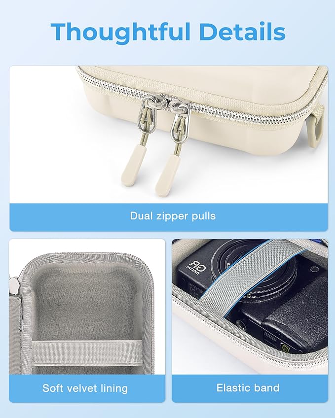 BAGSMART Digital Camera Case, Protective & Waterproof Small Camera Case - Image 6