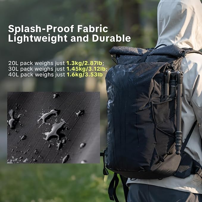 PGYTECH OnePro Ultralight Camera Backpack, Expandable Camera Bag 30L - Image 5