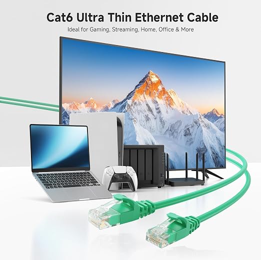 Cable Matters 10Gbps Snagless Cat 6 Ethernet Cable - 35ft - Image 2