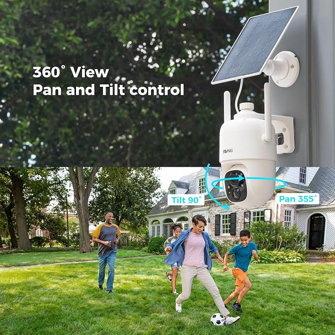 Vicohome 3CQ1 AI 2K Solar Security Camera Wireless Outdoor, Battery Powered - Image 10