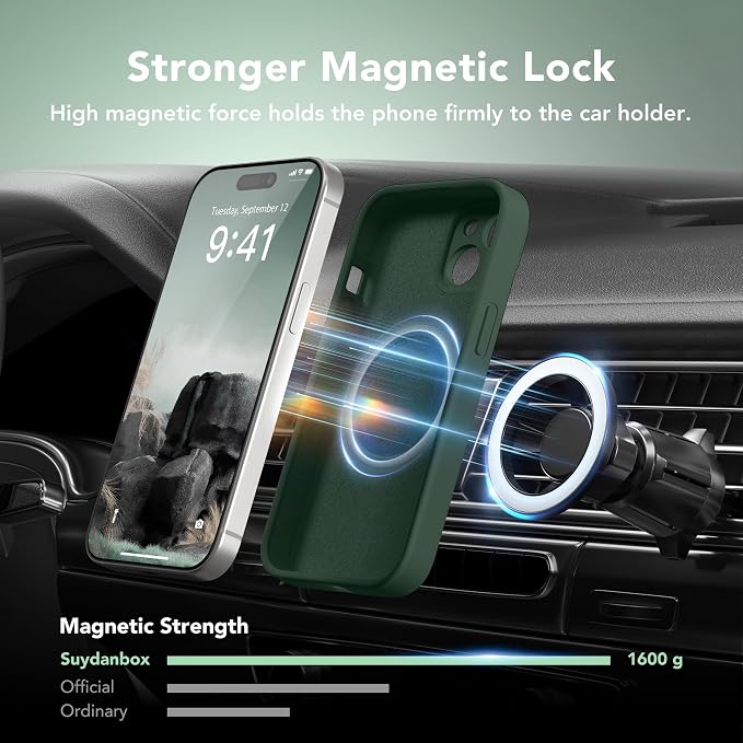 Magnetic for iPhone 15 Plus Case, Compatible - Image 3