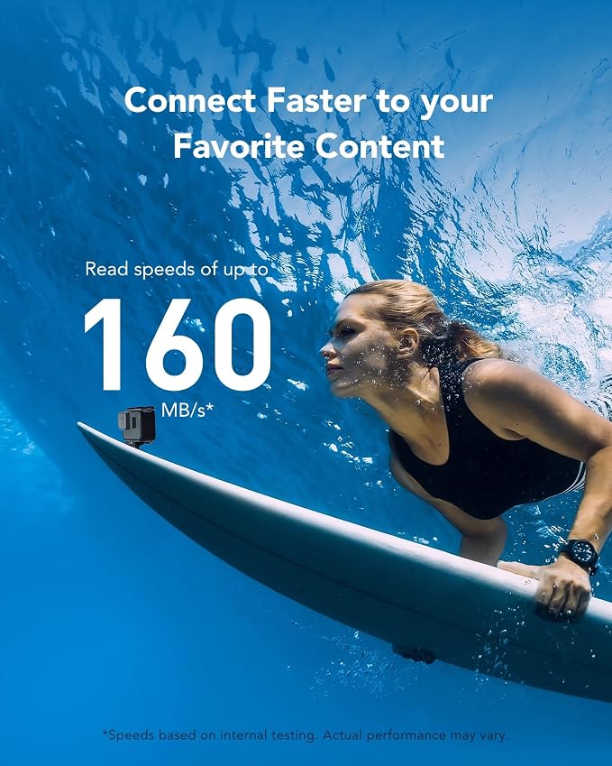 Lexar 2TB Blue Micro SD Card Up to 160MB/s, microSDXC UHS-I Memory Card - Image 3