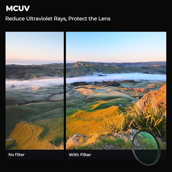 K&F Concept 72mm UV/CPL/ND2-400 Lens Filters Kit-18 Multi-Layer Coatings - Image 3