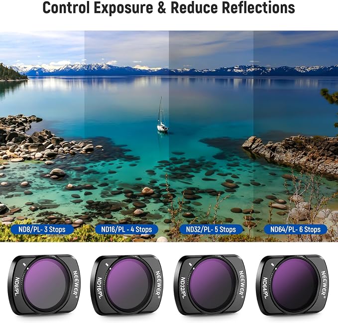 NEEWER HD Magnetic ND Filter Set Compatible - Image 4