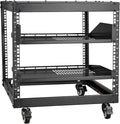 VEVOR 9U Open Frame Server Rack, Free Standing or Wall Mount Network Server Rack by VEVOR