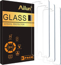 Ailun Screen Protector for Apple iPhone 8, 6 3Pack, 2.5D Edge Tempered Glass by Ailun