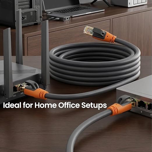 Cat 8 Ethernet Cable 30ft, High Speed LAN Cables 40Gbps 2000MHz Shielded - Image 11