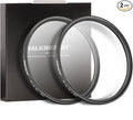 Walking Way 55mm White Mist Diffusion Filter Set, Soft Focus Dreamy Fog Effect by WalkingWay