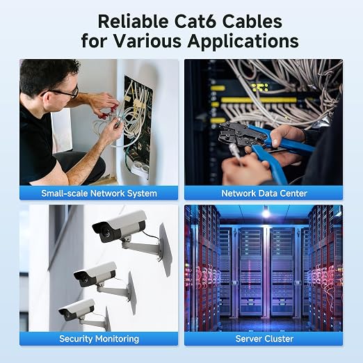 Cable Matters 10Gbps in-Wall Rated 23AWG Bare Copper Cat 6 Cable - 300ft - Image 8