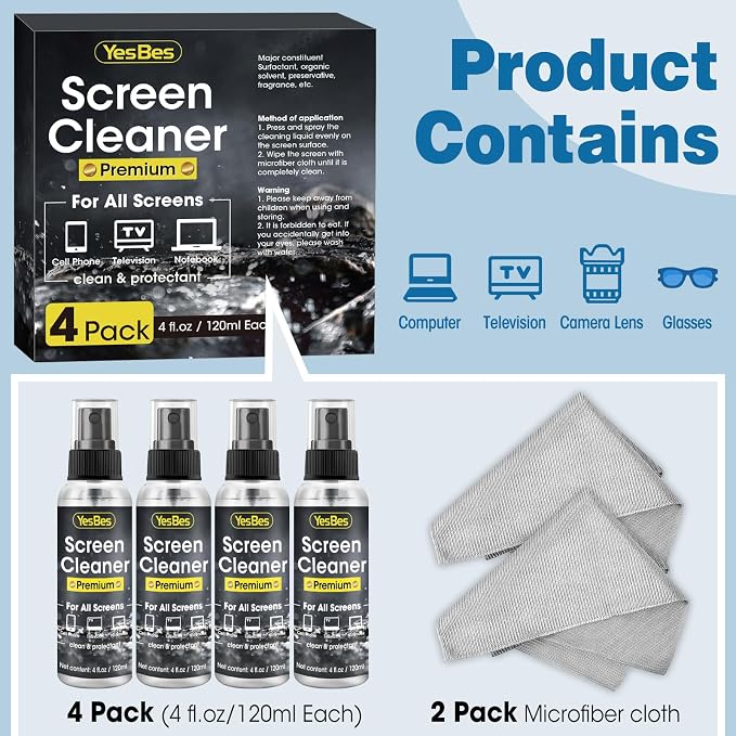 Screen Cleaner Spray 16oz - Image 2