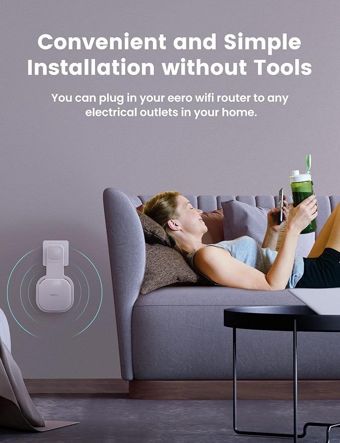 DG-Direct Wall Mount Holder for eero 6 and eero 6+ Router Mesh Wi-Fi System - Image 4