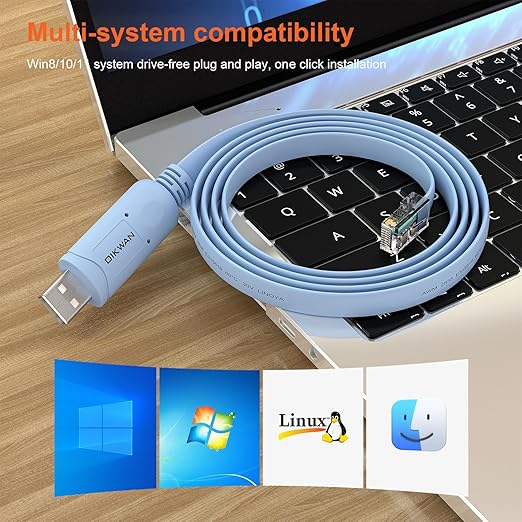 USB Console Cable, USB to RJ45 Console Cable - Image 6