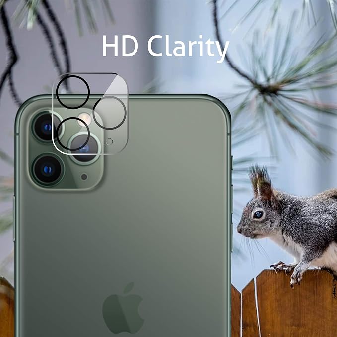 Ailun 2 Pack Screen Protector for iPhone 11 Pro Max + 2 Pack Camera Lens - Image 3