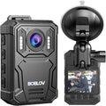 BOBLOV KJ23Pro 2K Body Camera, 256GB Body Worn Camera by BOBLOV