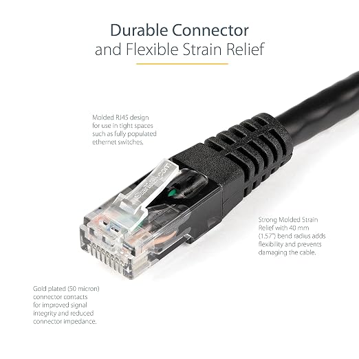 StarTech 6ft CAT6 Ethernet Cable - Image 3
