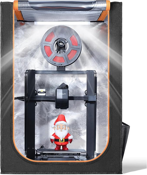 3D Printer Enclosure with LED Lighting, Fireproof Dustproof Tent Constant by YOOPAI