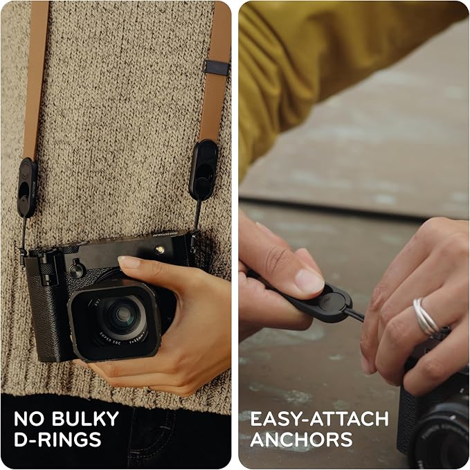 Peak Design Cuff Leather Camera Strap – Quick Release, 100 lb Capacity - Image 5