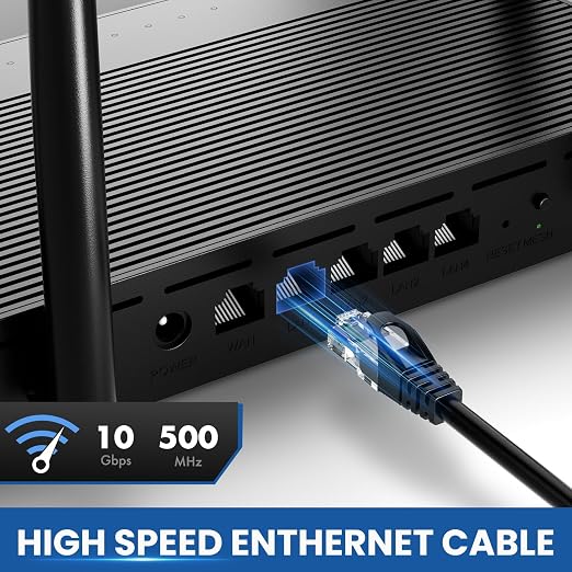 Ultra Clarity Cables Cat6 Ethernet Cable, 20 Feet LAN, UTP Cat 6, Internet - Image 2