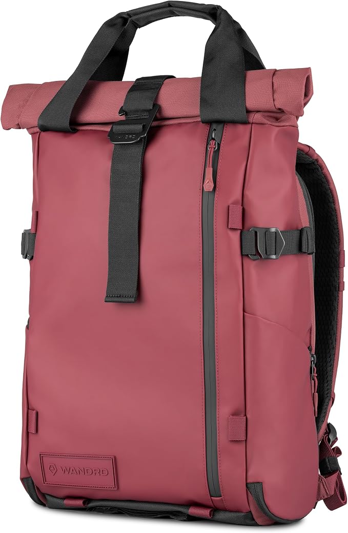 WANDRD PRVKE Rolltop 21L V4 Camera Backpack – Expandable Weatherproof Travel Bag by WANDRD