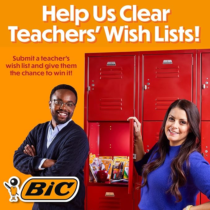 BIC Cristal Xtra Bold Ballpoint Pens, Bold Point, School Supplies - Image 2