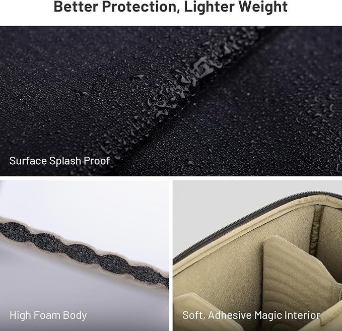 PGYTECH XS Camera Insert Bag, Waterproof Lens Pouch - Image 8