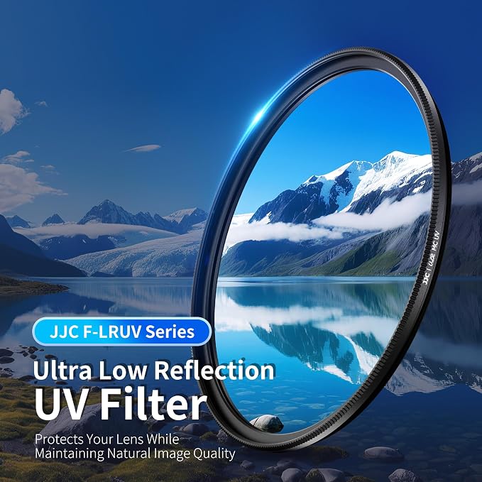 JJC 49mm Ultra-Low Reflectivity UV Filter Lens Protection - Image 2