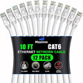 Maximm Cat 6 Ethernet Cable 10 Ft, Cat6 Cable, LAN Cable, Internet Cable by MaximmCable