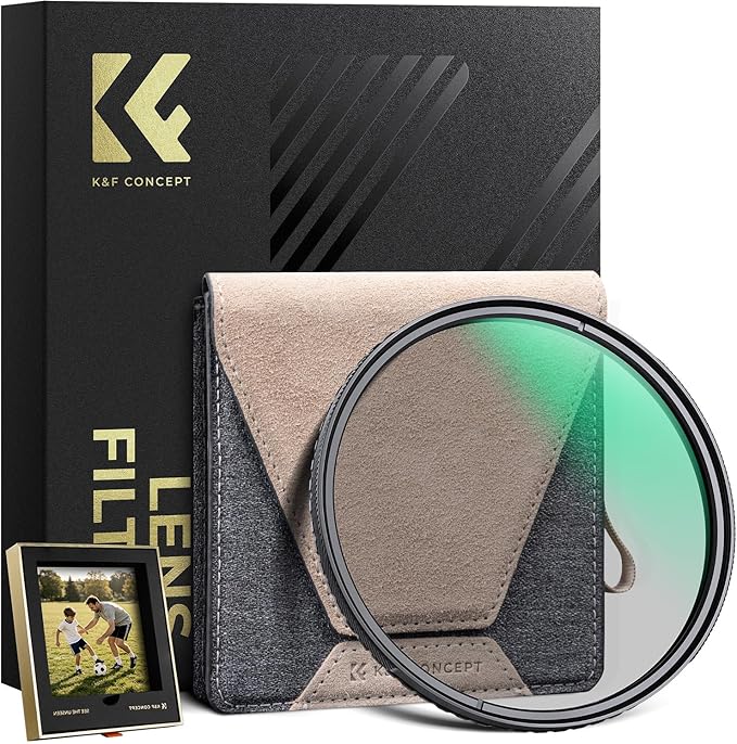 K&F CONCEPT 95mm Circular Polarizers Filter Super Slim by KFCONCEPT