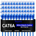 Rapink Patch Cables Cat6a 3ft Slim, Cat6a Ethernet Patch Cable 10G Support by Rapink