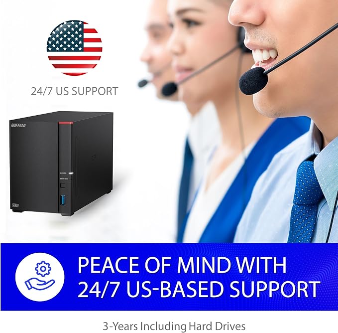 BUFFALO LinkStation SoHo 720 2-Bay Professional Office NAS 4TB - Image 8