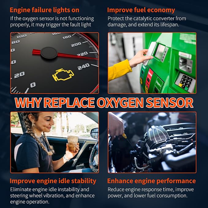 HiSport 226A0-JA10C O2 Oxygen Sensor Rear Downstream 2PCS - Image 3