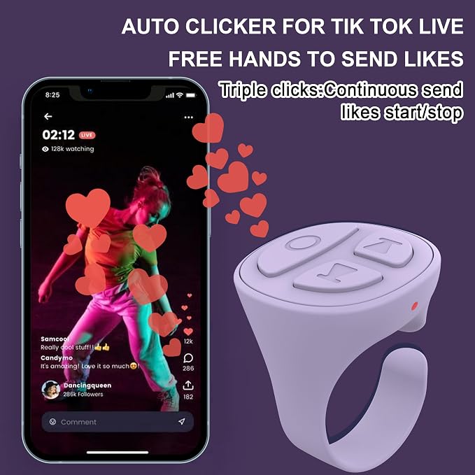 TikTok Scrolling Ring, Scrolling Ring Remote - Image 3