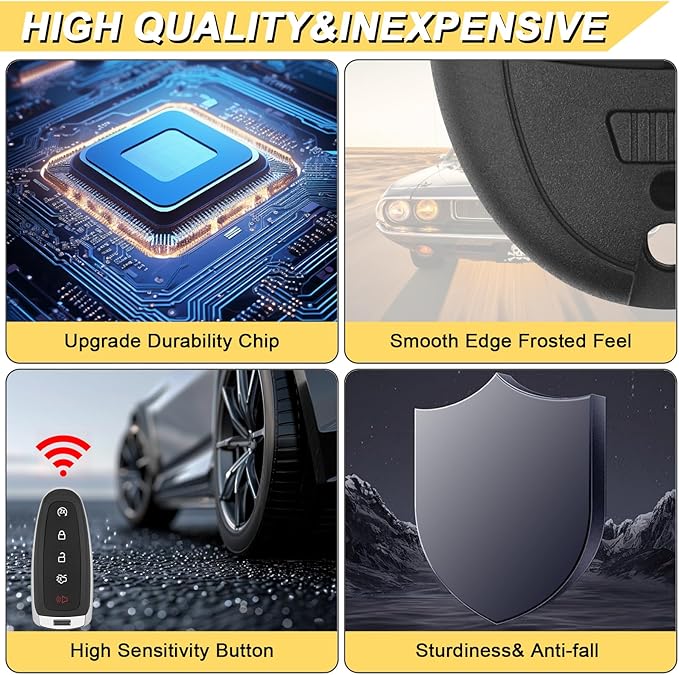Vurkcy Key Fob Keyless Entry Remote Compatible - Image 7
