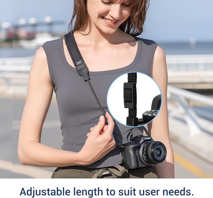 Soft Camera Shoulder Strap for Canon EOS R50 R50V R100 R10 R6 Mark III II R5 - Image 7
