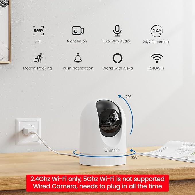 2K Indoor Security Camera-Baby Monitor - Image 2