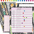 8pcs Attendance Charts for Classroom Management 11x13.8in Multi-Color Incentive by Unknown