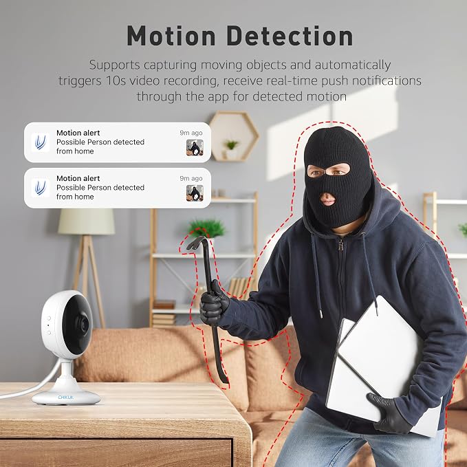 Indoor Security Cameras, 2k WiFi Home Camera - Image 5