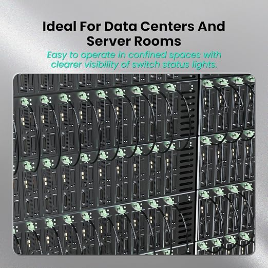 CableGeeker CAT6A Slim Ethernet Cable 100FT, 10Gbps 550MHz High Speed Network - Image 8
