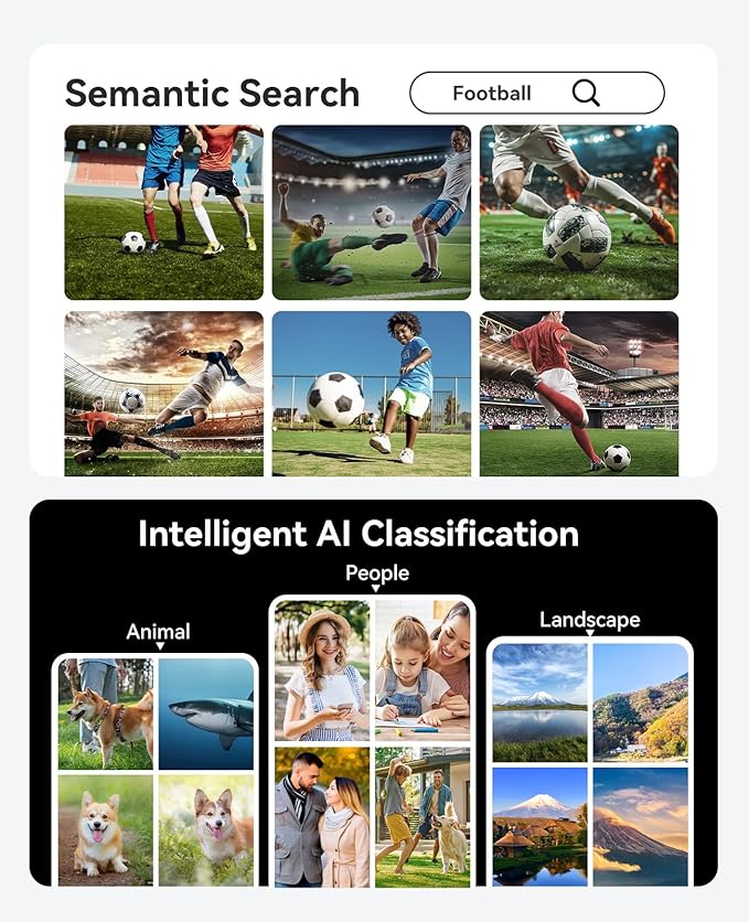 ORICO Network Attached Storage, Link Sharing & Remote Access, AI Albums & 4K - Image 5