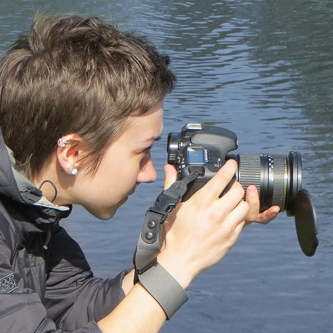OP/TECH USA SLR Camera Wrist Strap – Neoprene Quick Release Strap - Image 4