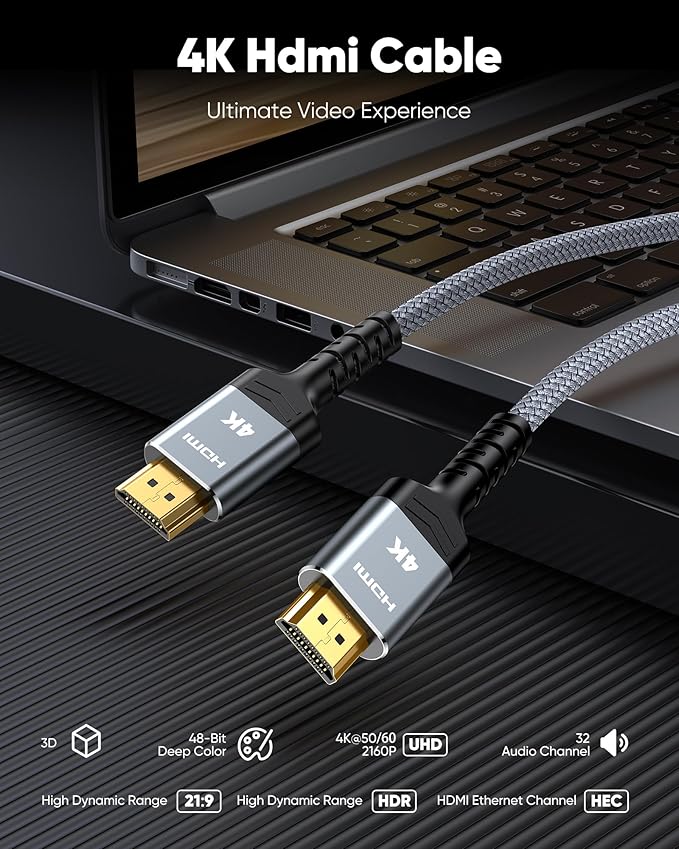 Highwings 4K Fiber Optic HDMI Cable 75FT Long - Image 6